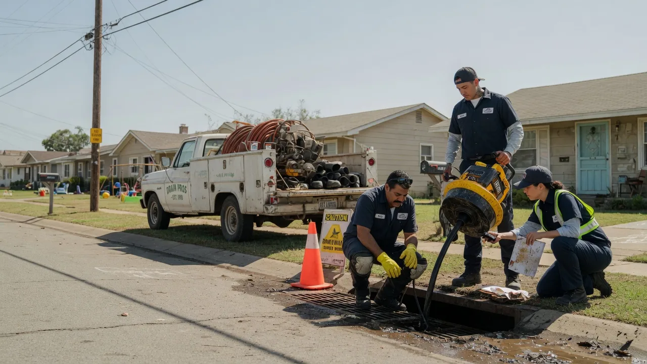 Drain Cleaning in Conway Springs, KS near me